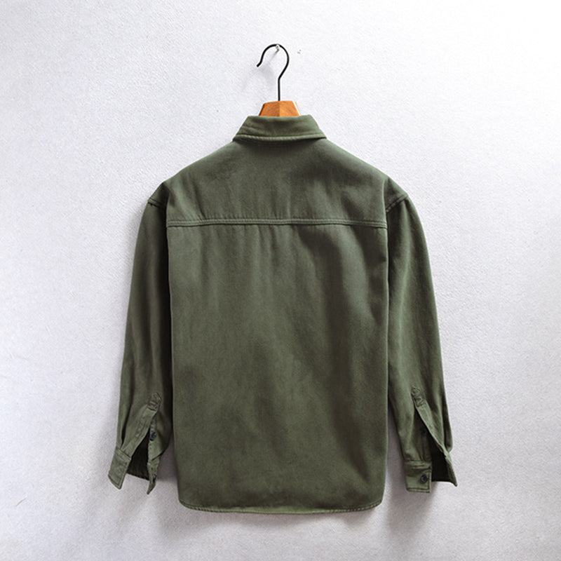Alban | Surchemise cargo en polaire