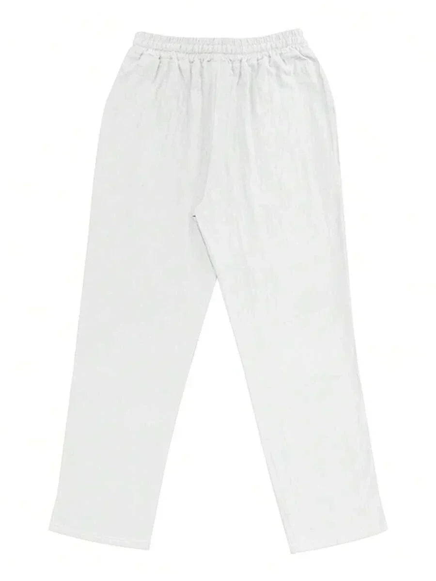 Prosper | Pantalon léger en lin à cordon