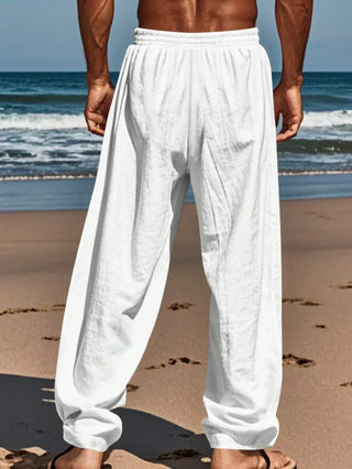 Prosper | Pantalon léger en lin à cordon