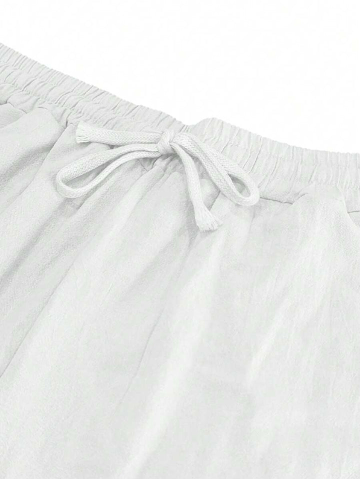 Prosper | Pantalon léger en lin à cordon
