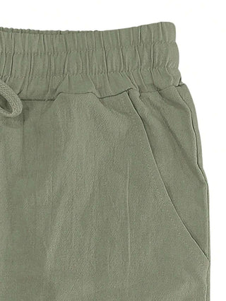 Prosper | Pantalon léger en lin à cordon