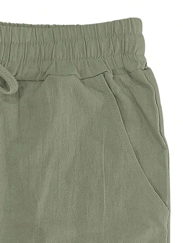 Prosper | Pantalon léger en lin à cordon