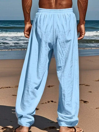 Prosper | Pantalon léger en lin à cordon