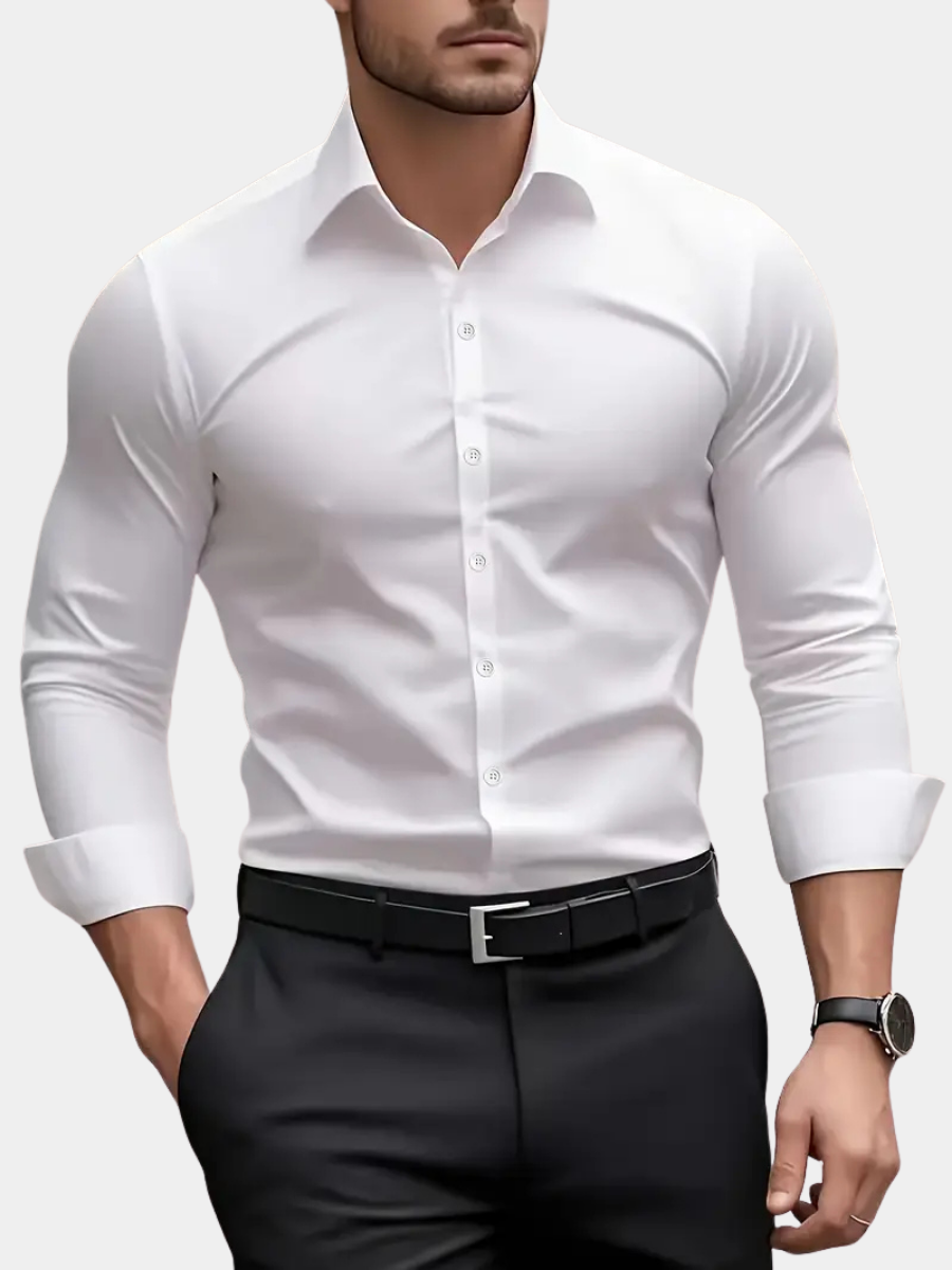 Vianney – chemise respirante à manches longues pour homme