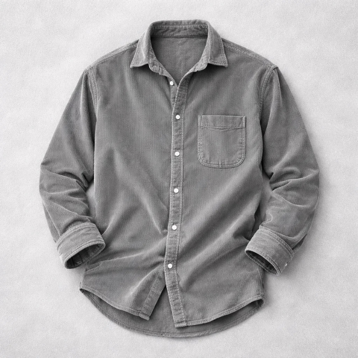 Basile | Chemise classique en velours côtelé