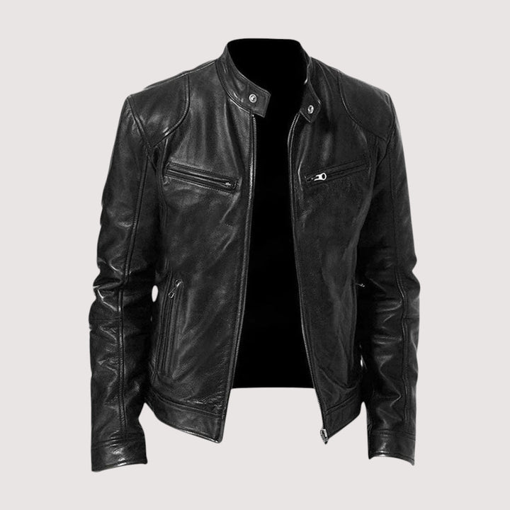 Victor | Veste en cuir élégante
