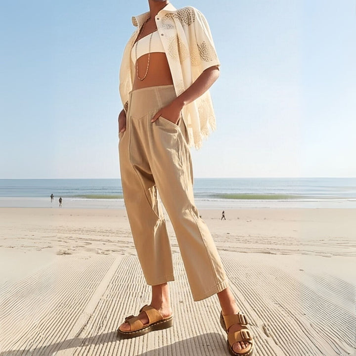 Camille | Pantalon large