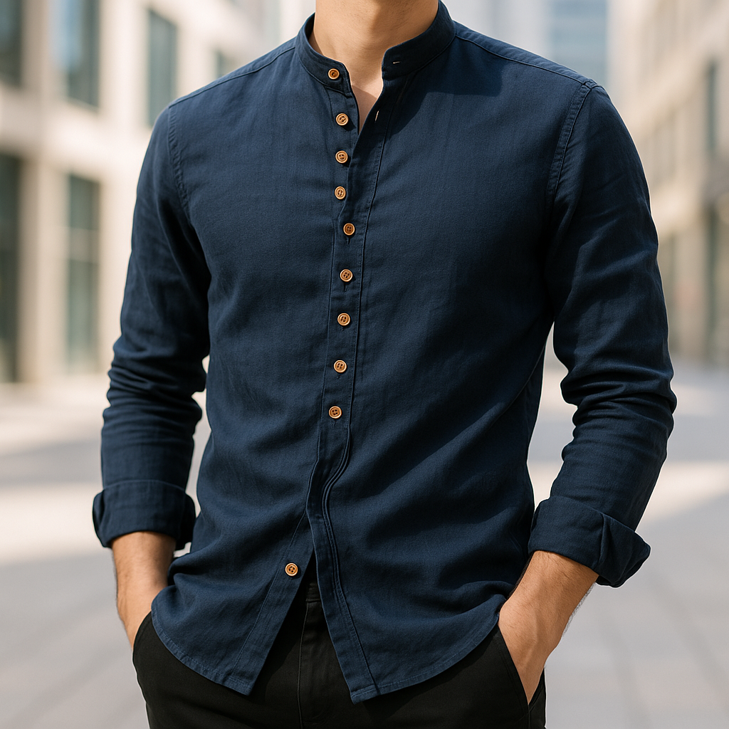 Victorien | Chemise en lin et coton