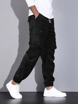 Roch | Pantalon cargo en velours côtelé