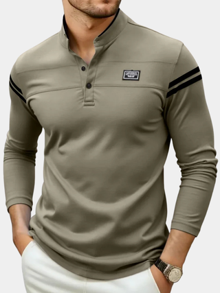 Cassien – t-shirt moderne à manches longues pour homme
