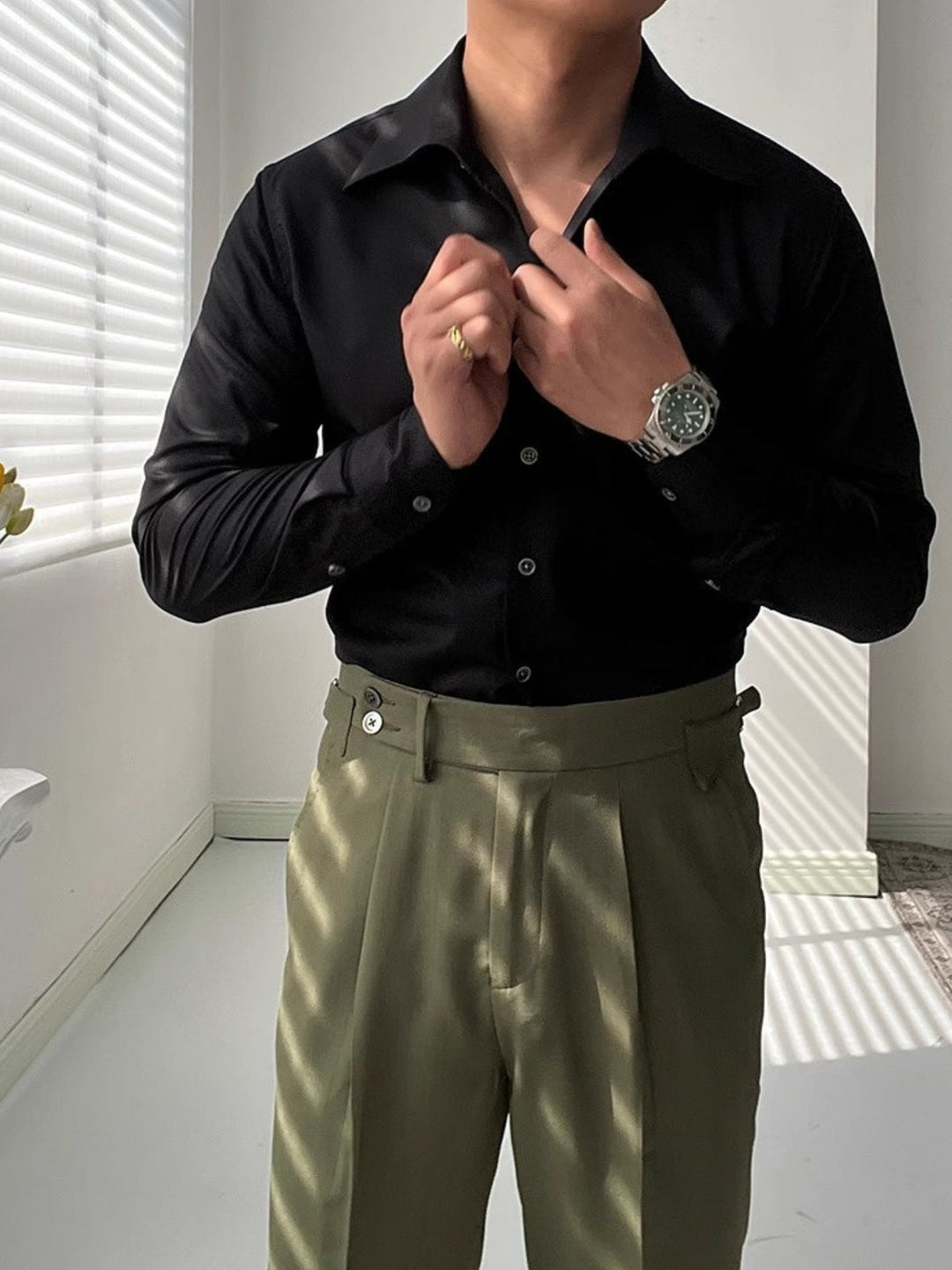 Amaury | Chemise ajustée en bambou