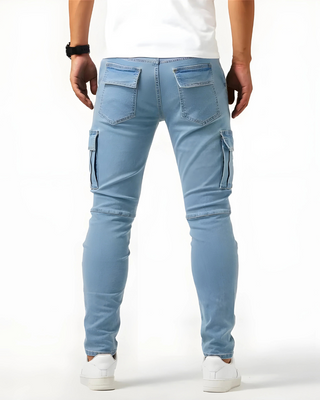 André | Pantalon cargo extensible