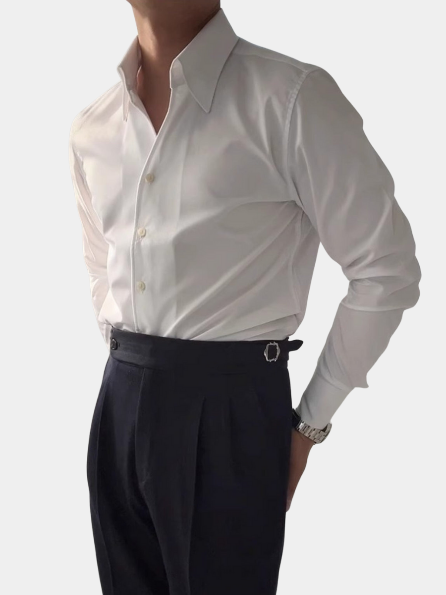 Amaury – chemise ajustée en bambou pour homme
