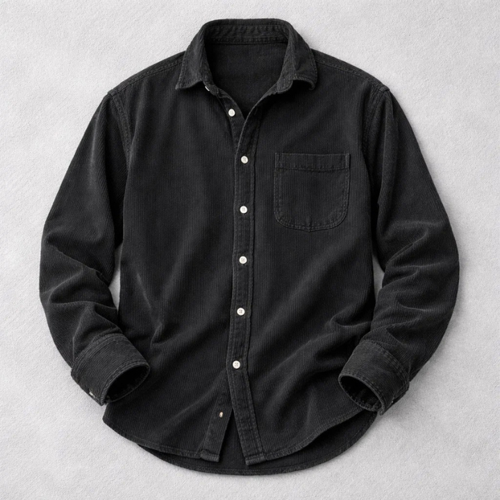Basile | Chemise classique en velours côtelé