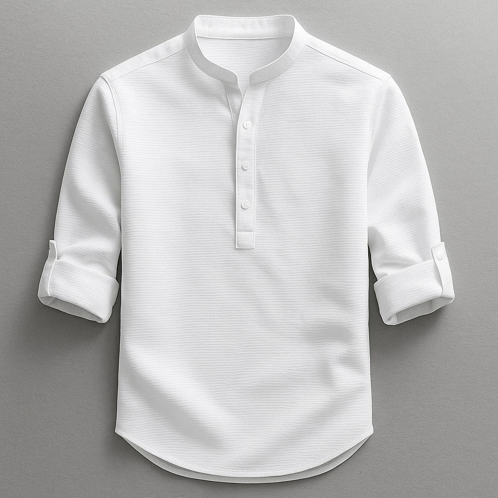 Candide | Chemise en coton et lin