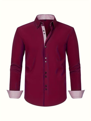 Adrien | Chemise légère à détails contrastés