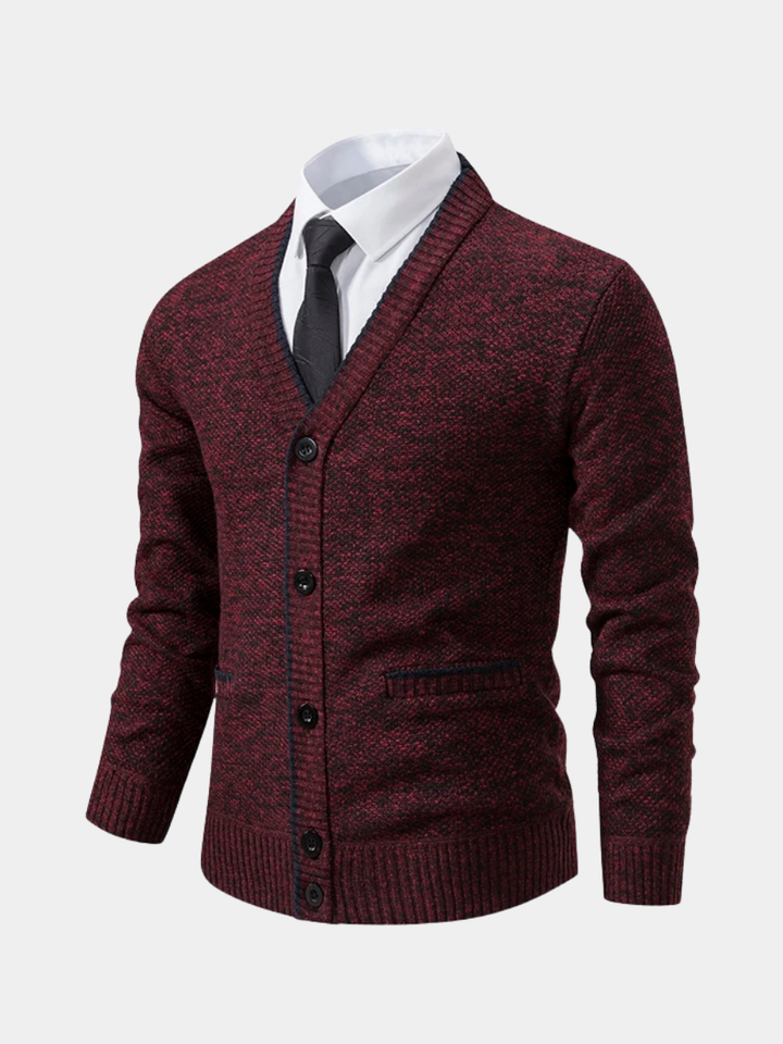 Ruben – pull col V en maille pour homme