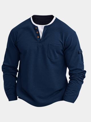 Michel – chemise moderne à manches longues pour homme