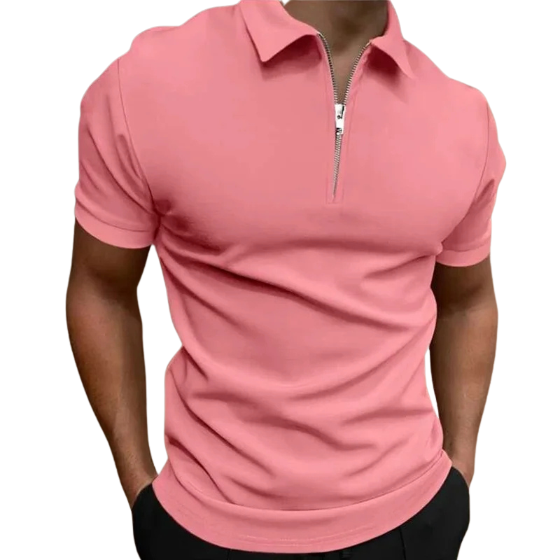 Cyril | Polo moderne col zippé