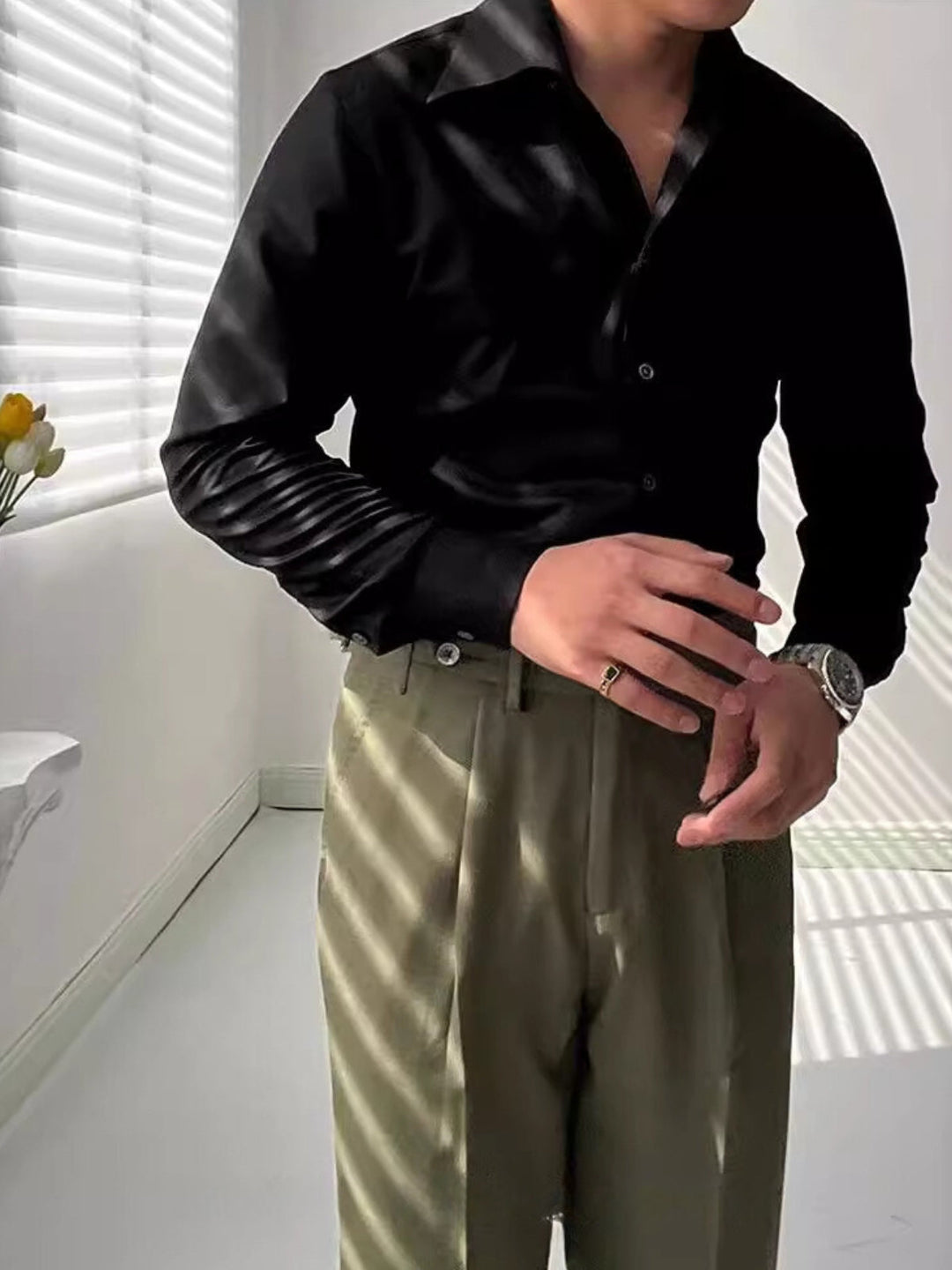 Amaury | Chemise ajustée en bambou
