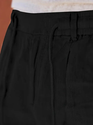 Martial | Pantalon large en lin à cordon