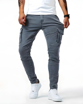 André | Pantalon cargo extensible