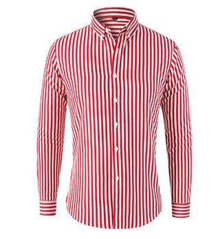 Xavier | Chemise à rayures contrastées