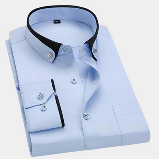 Yann – chemise classique à manches longues pour homme