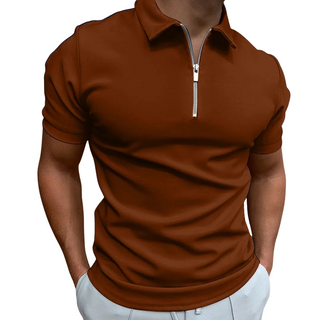 Cyril | Polo moderne col zippé
