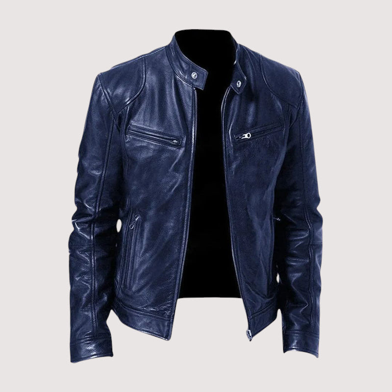 Victor | Veste en cuir élégante