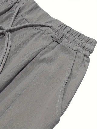 Martial | Pantalon large en lin à cordon