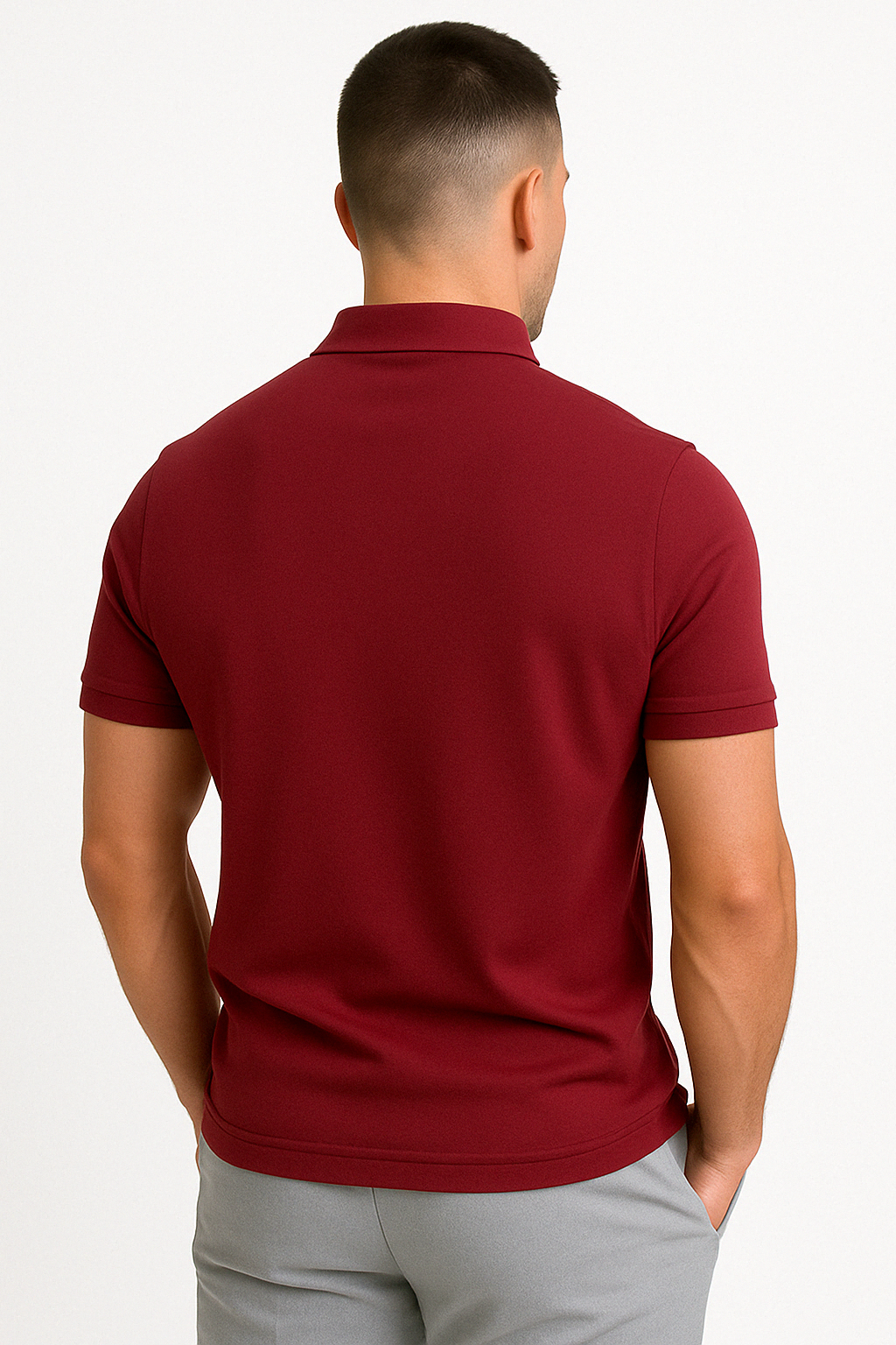Cyril | Polo moderne col zippé