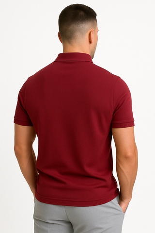Cyril | Polo moderne col zippé