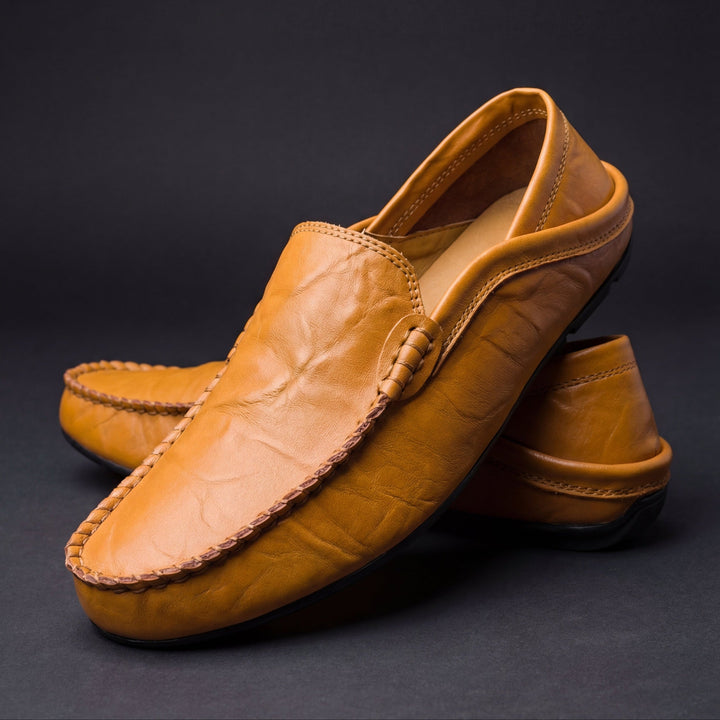 Antoine – mocassins en cuir souple pour homme
