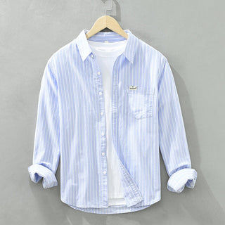 Nathan – haut rayé chic pour homme