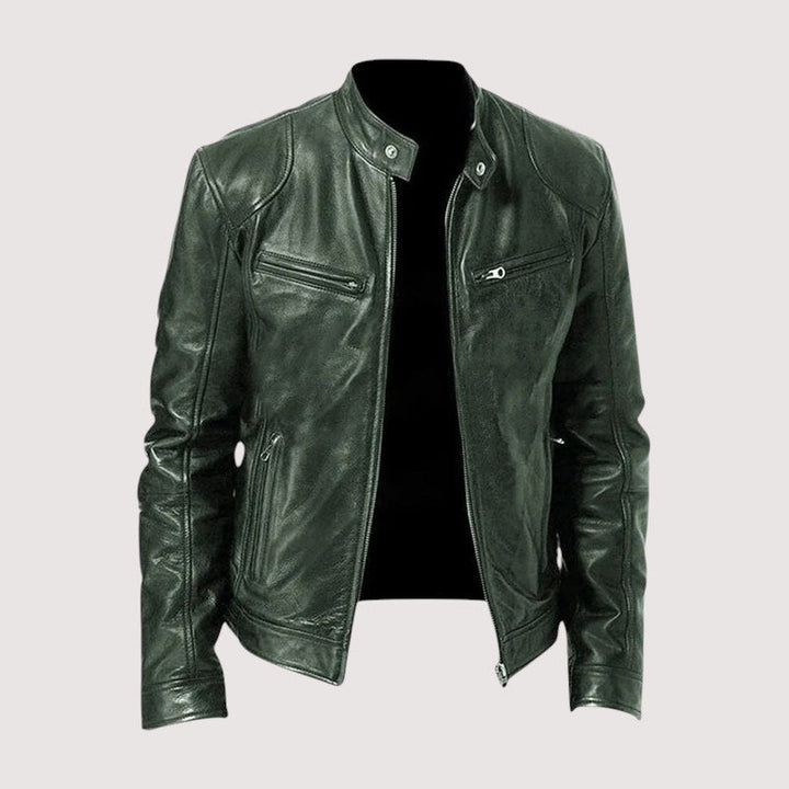 Victor | Veste en cuir élégante