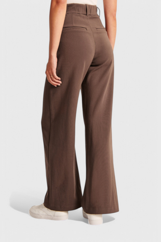 Marine | Pantalon jambes larges