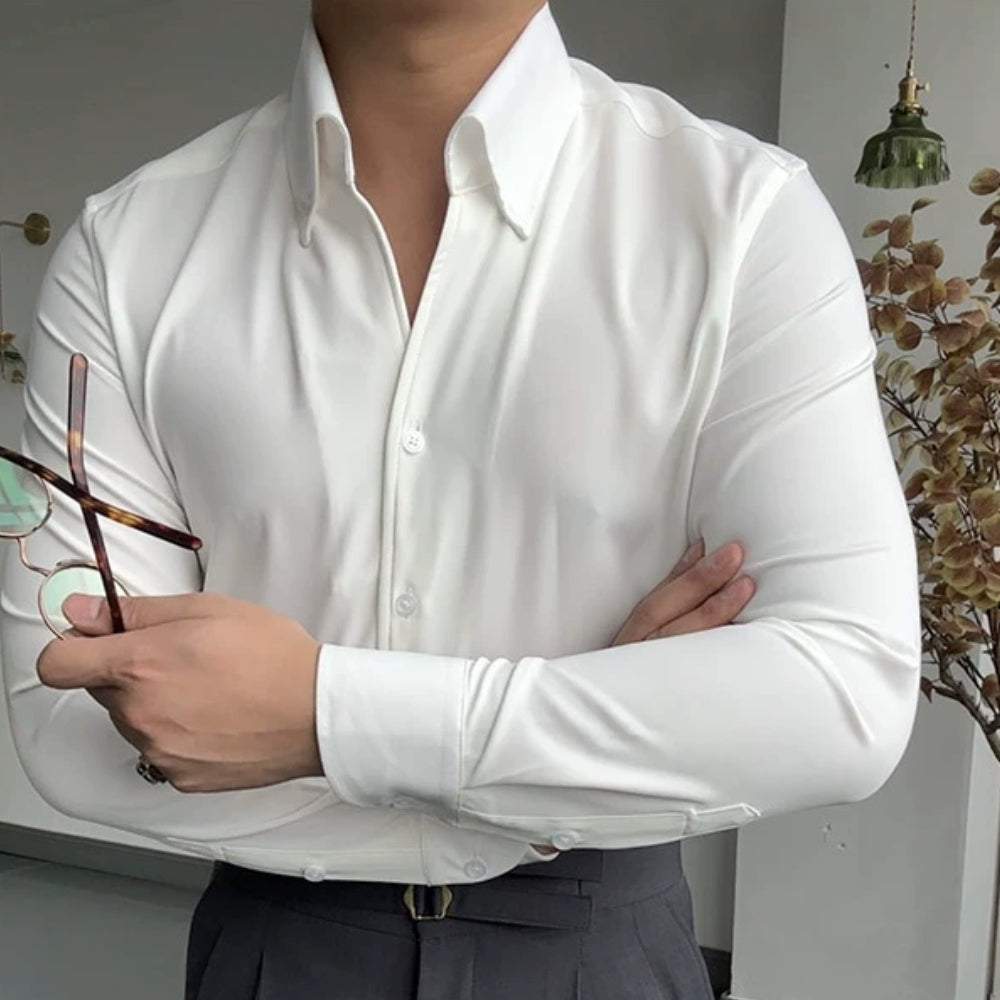 Amaury | Chemise ajustée en bambou
