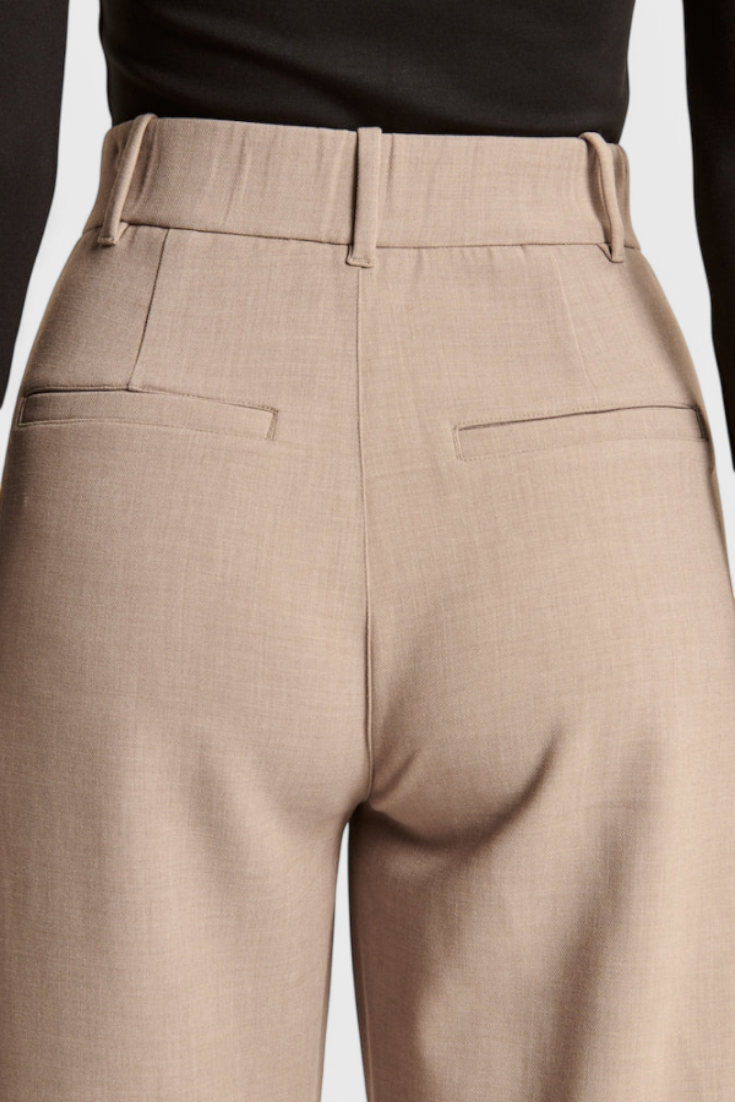 Marine | Pantalon jambes larges