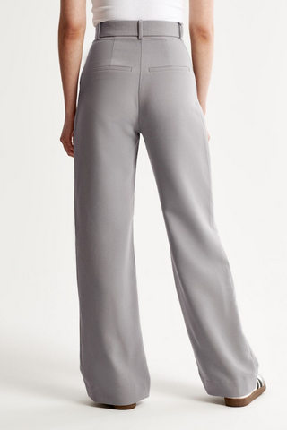 Marine | Pantalon jambes larges