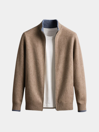 Pascal – pull zippé col montant pour homme