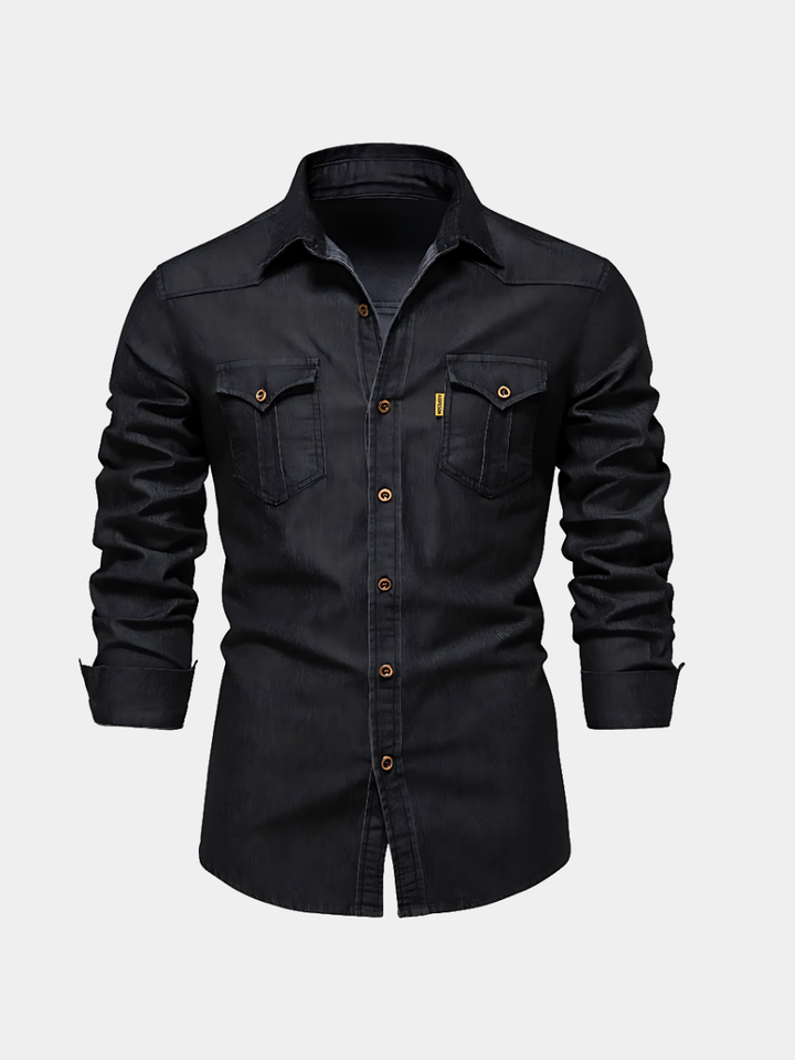 Augustin – chemise en jean pour homme