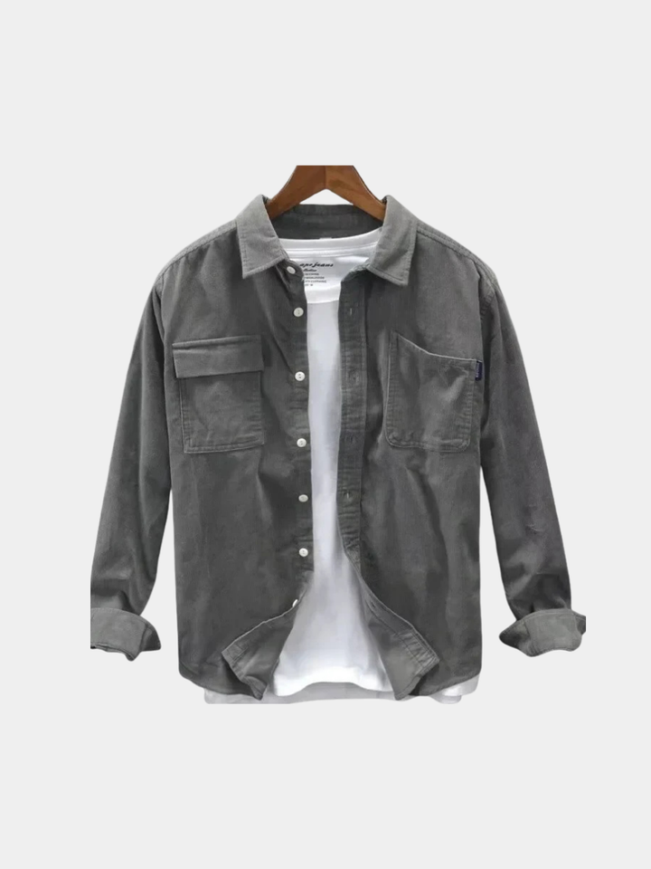 Célestin – polo classique à manches longues pour homme