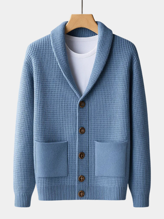 Baudouin – cardigan en cachemire pour homme