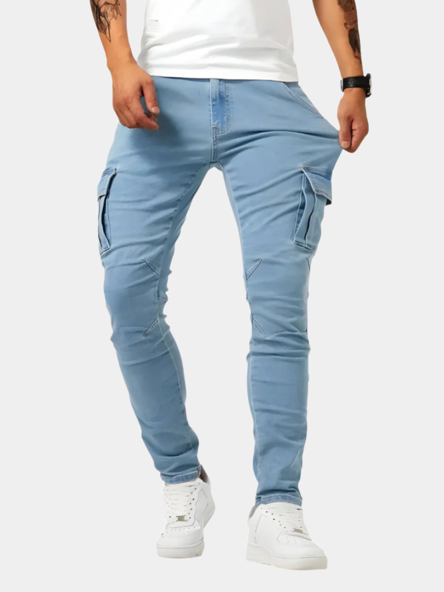André – pantalon cargo extensible pour homme