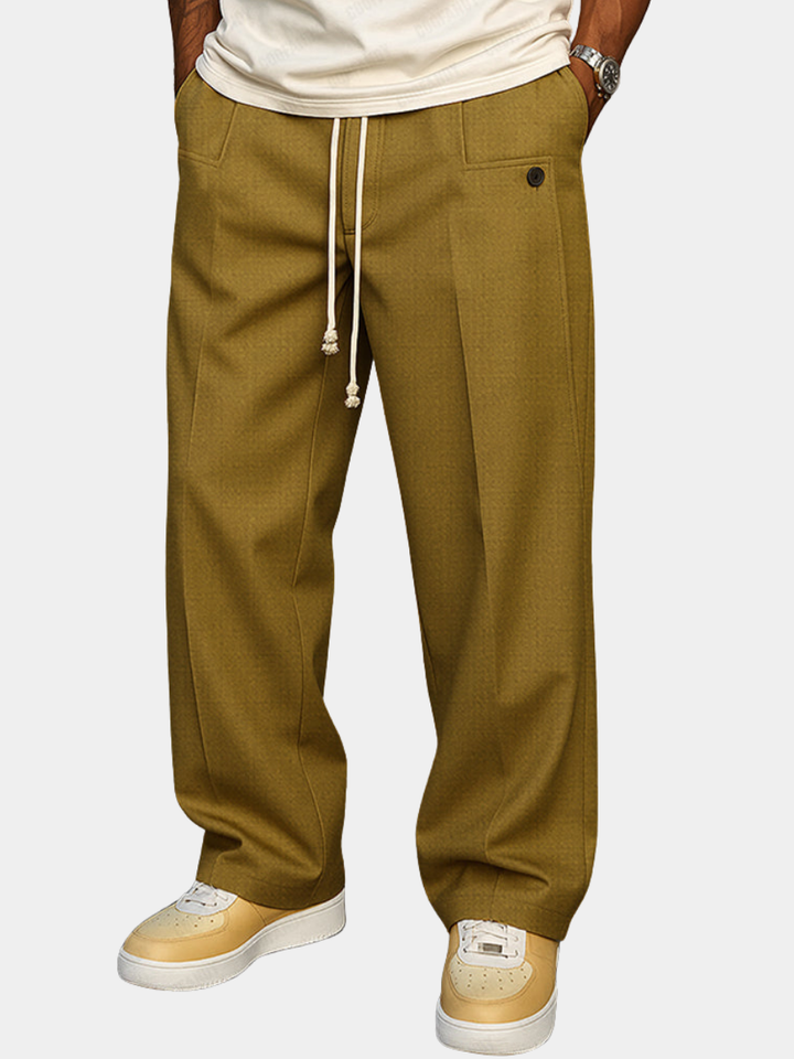 Guillaume – pantalon élégant à cordon pour homme