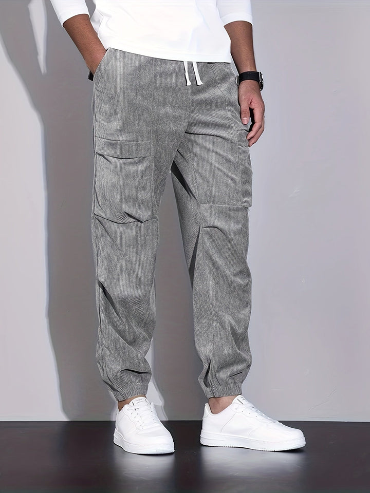 Roch | Pantalon cargo en velours côtelé