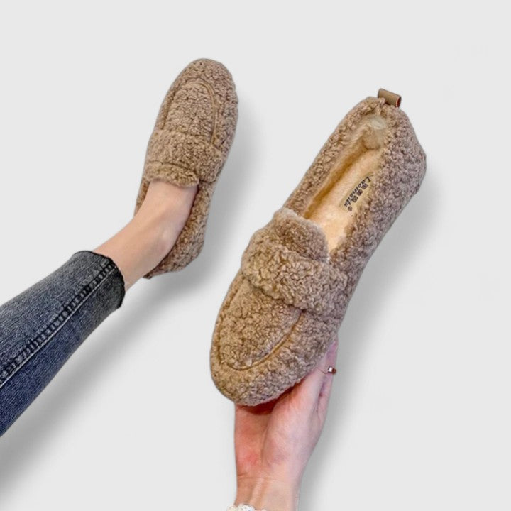 Rose – chaussons chauds et élégants pour femme