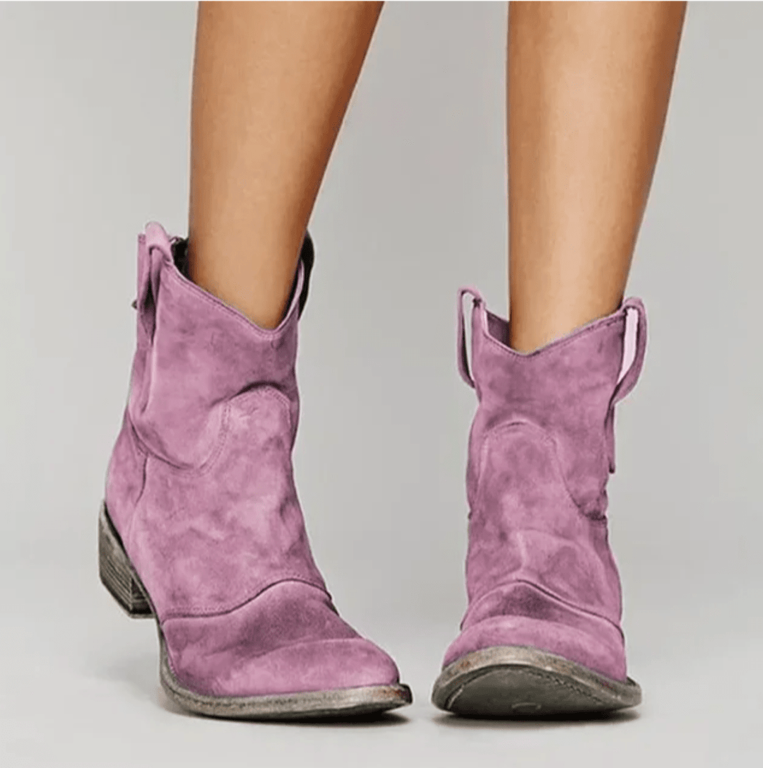 Charlotte | Bottes confort en daim