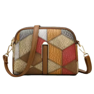 Clio – mini sac bandoulière patchwork pour femme